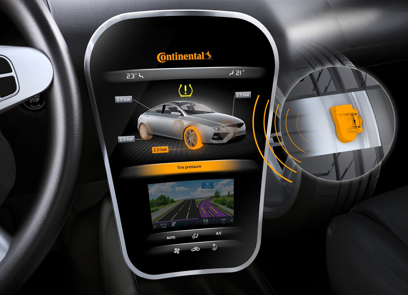 Continental Expands Production of Tire Pressure Monitoring System in ...