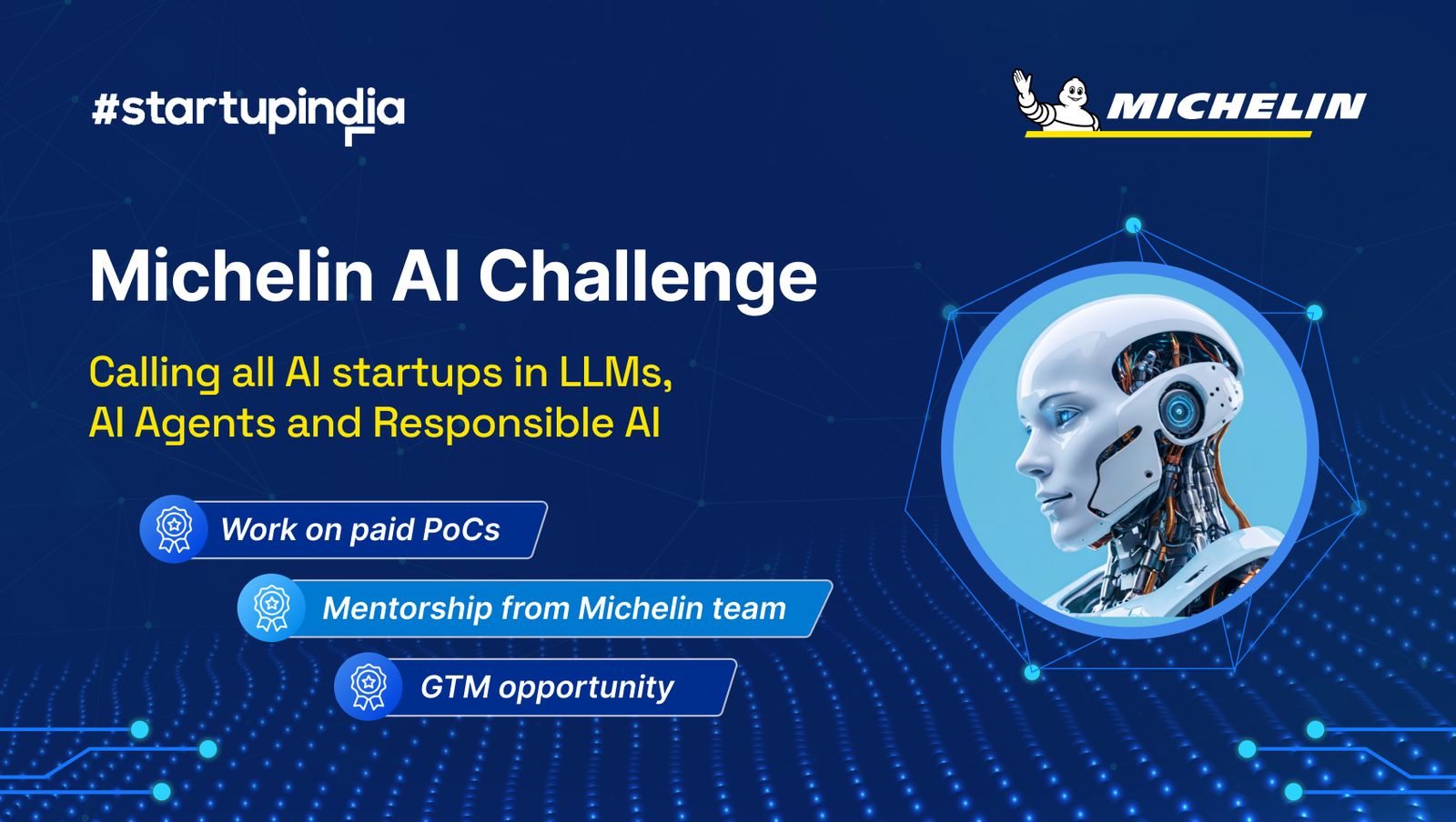 Michelin Machine Michelin, DPIIT, and Startup India Present the Michelin AI Startup ...