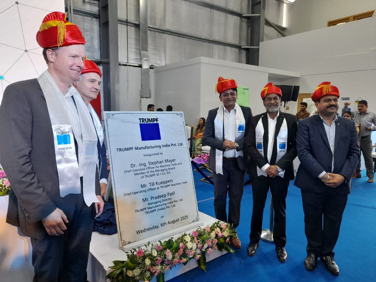 Trumpf Global TRUMPF Inaugurates New Manufacturing Facility in Chakan to Strengthen ...